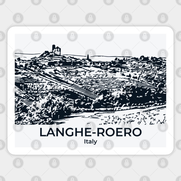 Langhe-Roero - Italy Magnet by Lakeric